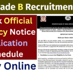 RBI Grade B Recruitment 2024